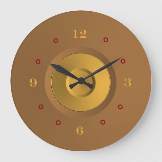 Or et tang simplants> Horloge murale (Recto)