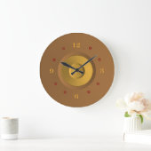 Or et tang simplants> Horloge murale (Maison)