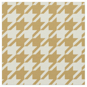 Or et tissu jaune de pied-de-poule