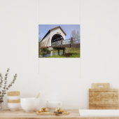 OR, Jackson County, McKee Covered Bridge Poster (Keuken)