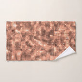 Or Luxueux Champagne Pailleté Féminin (Serviette à main)