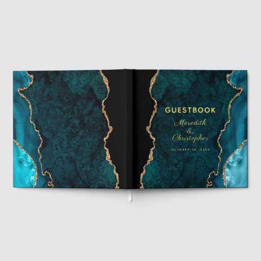 Or Mariage Agate turquoise (Complet)