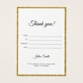 Or moderne avec effet Parties scintillant (Dos)