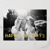 OR moderne Joyeuses vacances Photo Noël (Recto)