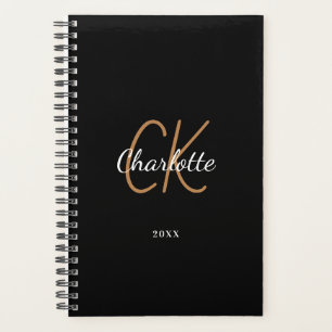 Or monogramme initiales nom minimaliste 2027