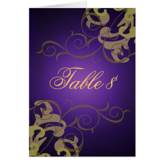 Or noble et carte pourpre de Tableau de rouleau