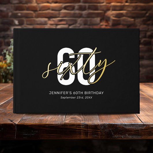 Or noir 60e anniversaire