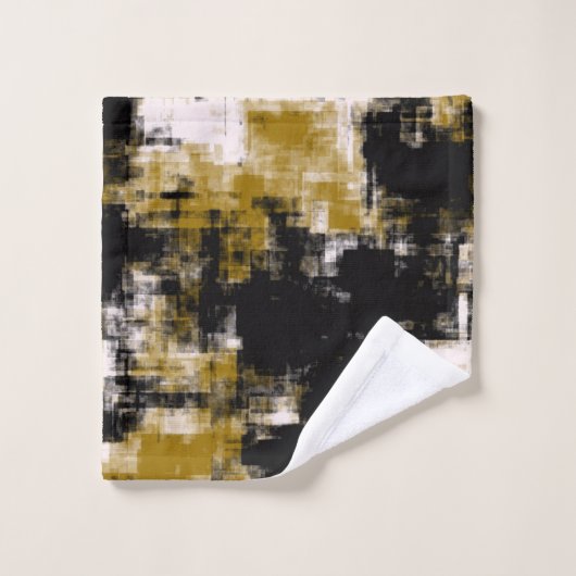 Or noir et blanc (Gant de toilette)