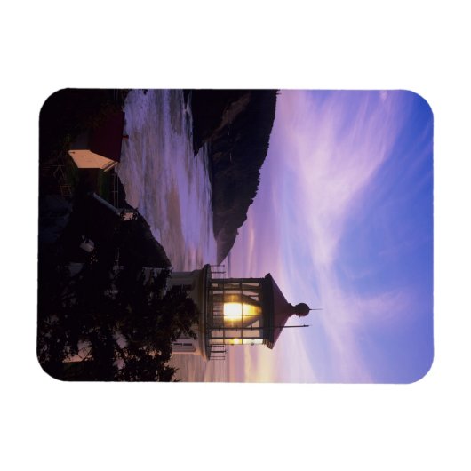 OR, Oregon Coast, Heceta Head Lighthouse, on Magneet (Horizontaal)
