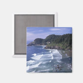 OR, Oregon Coast, Heceta Head Lighthouse, on Magneet (Voorkant / Achterkant)