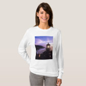 OR, Oregon Coast, Heceta Head Lighthouse, on T-shirt (Voorkant volledig)