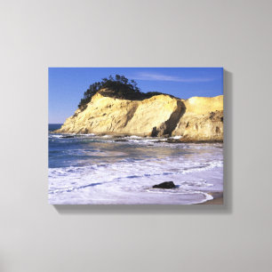 OR, Oregon-kust, Cape Kiwanda SP, Kaap 2 Canvas Afdruk