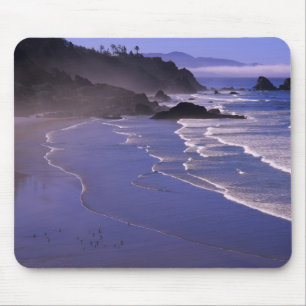 OR, Oregon-kust, Ecola SP, Indian Beach met Muismat