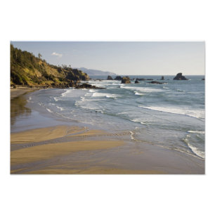 OR, Oregon-kust, Ecola State Park, Indian Foto Afdruk