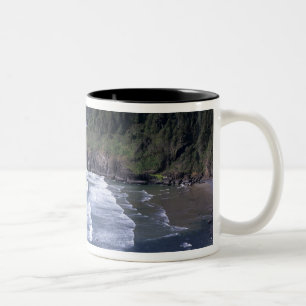 OR, Oregon-kust, Heceta Head-vuurtoren, op Tweekleurige Koffiemok