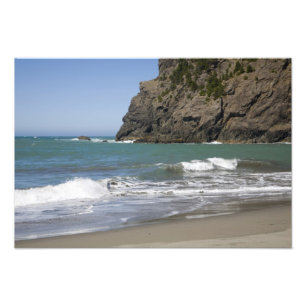 OR, Oregon-kust, Whaleshead Beach, Zuid Foto Afdruk