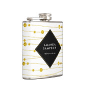 Or personnalisable chic et flacon noir de (Droite)