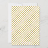 Or, Princesse | Invitation à l'anniversaire de la  (Dos)