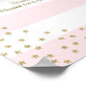 or rose baby shower décoration privilégie le signe (Coin)