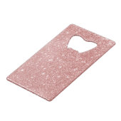 Or rose de parties scintillantes de luxe chics (Devant Angle)