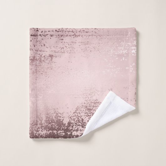 Or rose Design de luxe (Gant de toilette)