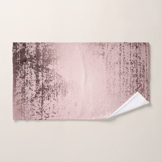 Or rose Design de luxe (Serviette à main)