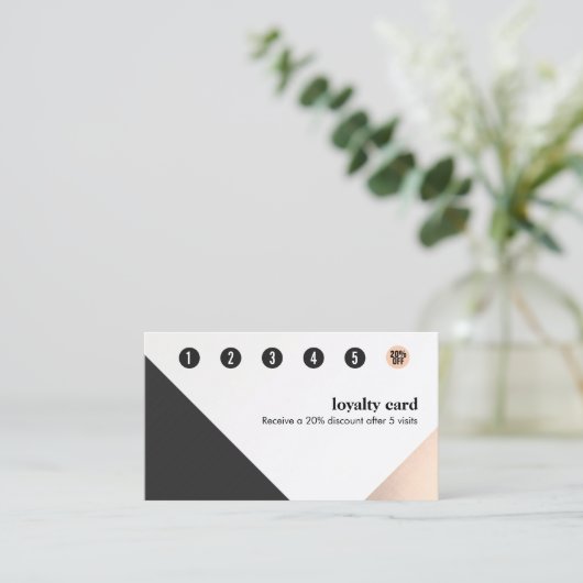 Or rose, Noir blanc, Fidélité géométrique 6 pointe (Debout devant)