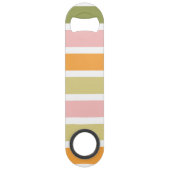 Or rose orange et rayures vertes (Dos)