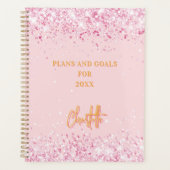 Or rose pâle nom script 2027 (Devant)