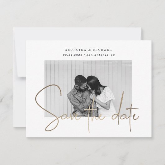 or script une photo enregistrer la date carte post (Devant)