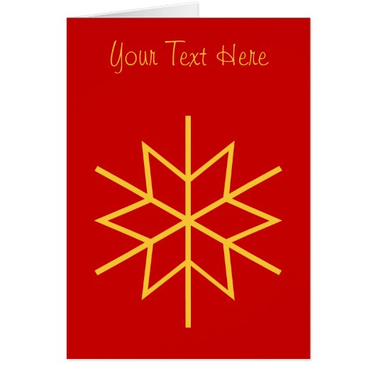 or star design graphique rouge noël (Devant)