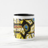 OR – Tasse Abstraite Élégante (Centre)