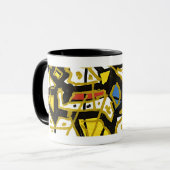 OR – Tasse Abstraite Élégante (Devant gauche)