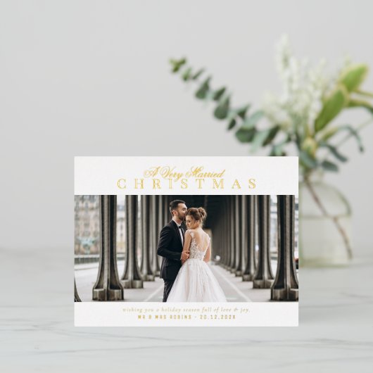 or texte vacances mariage faire-part (Debout devant)