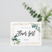 or verdure tu seras ma carte fille de fleurs (Debout devant)