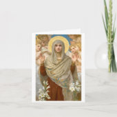 Ora Pro Nobis , William Bouguereau Bedankkaart (Voorkant)