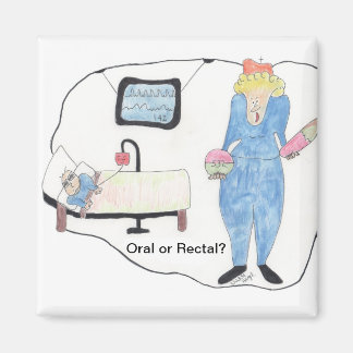 Oraal of rectaal? magneet