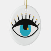 Oraal oog keramisch ornament (Rechts)