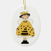 Oraal versieringsmiddel voor Bee Princess Keramisch Ornament (Achterkant)