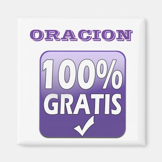 ORACION magneet (Voorkant)