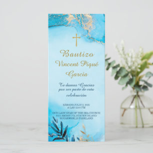 Oraciones Cortas Bautizo Tarjeta Prayer Menu