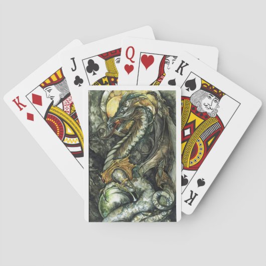 Oracle dragon-speelkaarten pokerkaarten (Achterkant)