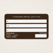 Oracle Interne | Conception Troisième Œil (Dos)