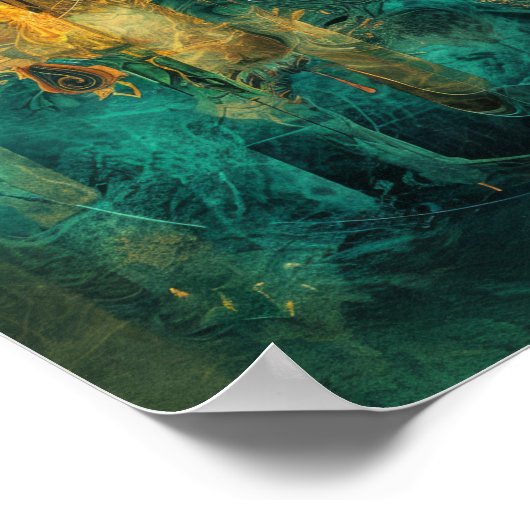 Oracle's Vision: De synthese van mystiek Poster (Hoek)