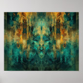 Oracle's Vision: De synthese van mystiek Poster (Voorkant)