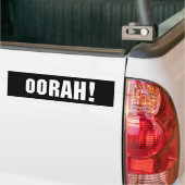 ORAH! BUMPERSTICKER (Op Truck)