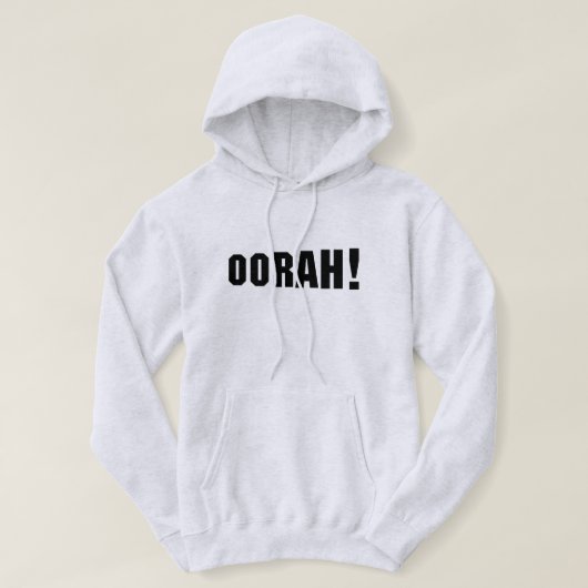 ORAH! HOODIE (Design voorkant)