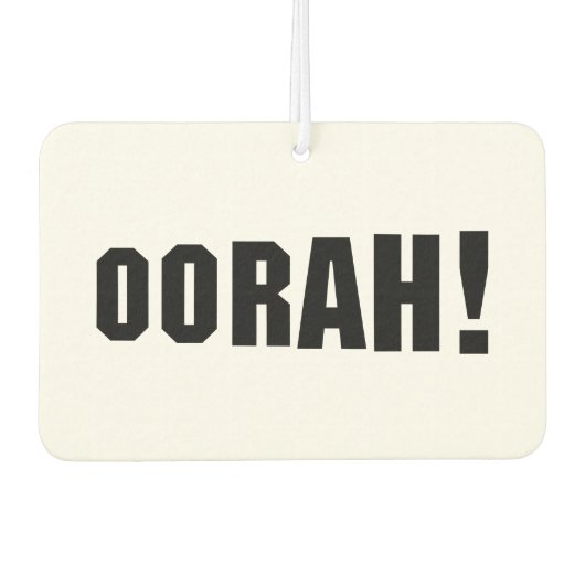 ORAH! LUCHTVERFRISSER (Voorkant)