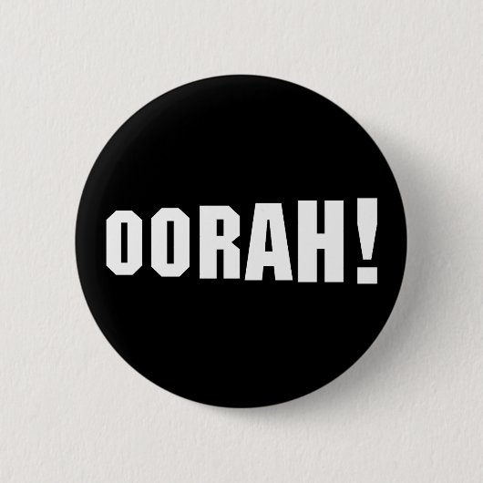 ORAH! RONDE BUTTON 5,7 CM (Voorkant)