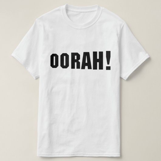 ORAH! T-SHIRT (Design voorkant)